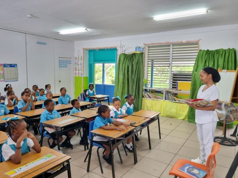 reading at Bishop Charles Gachet RC School